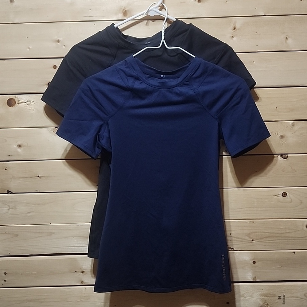 Tommie Copper Compression Shirts Size Small Women's Blue and Black